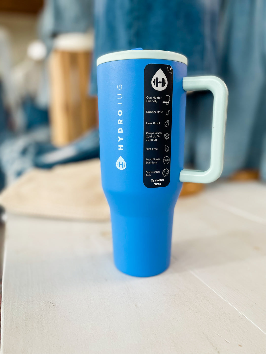 Hydrojug Traveler 32oz Tumbler-Riptide