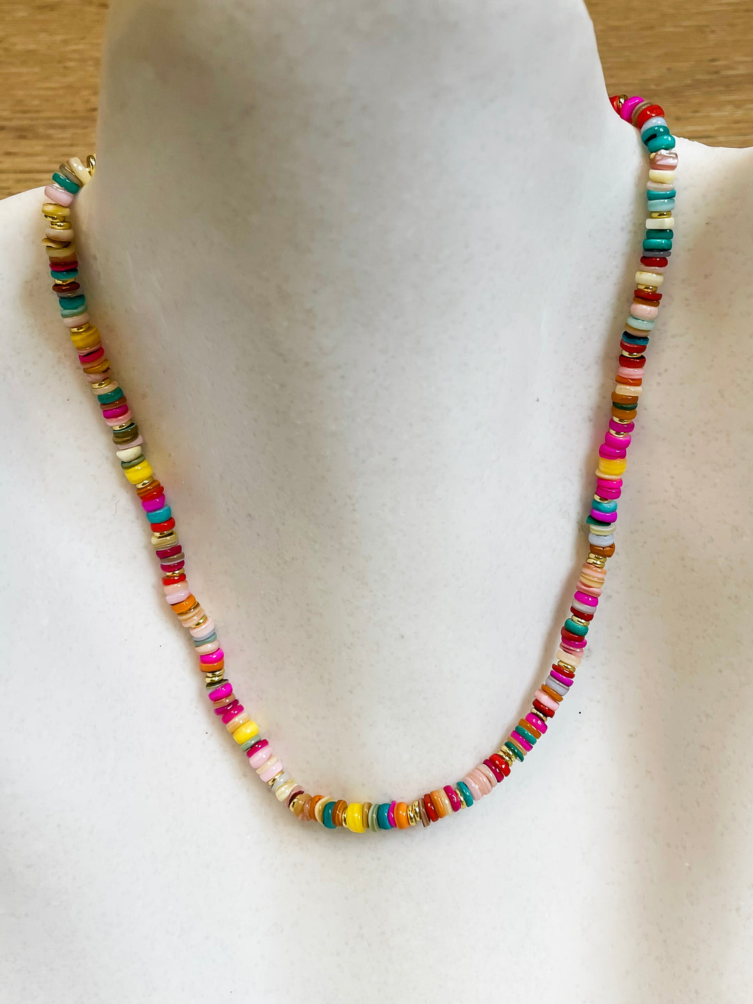 Rainbow Bright Gemstone Necklace