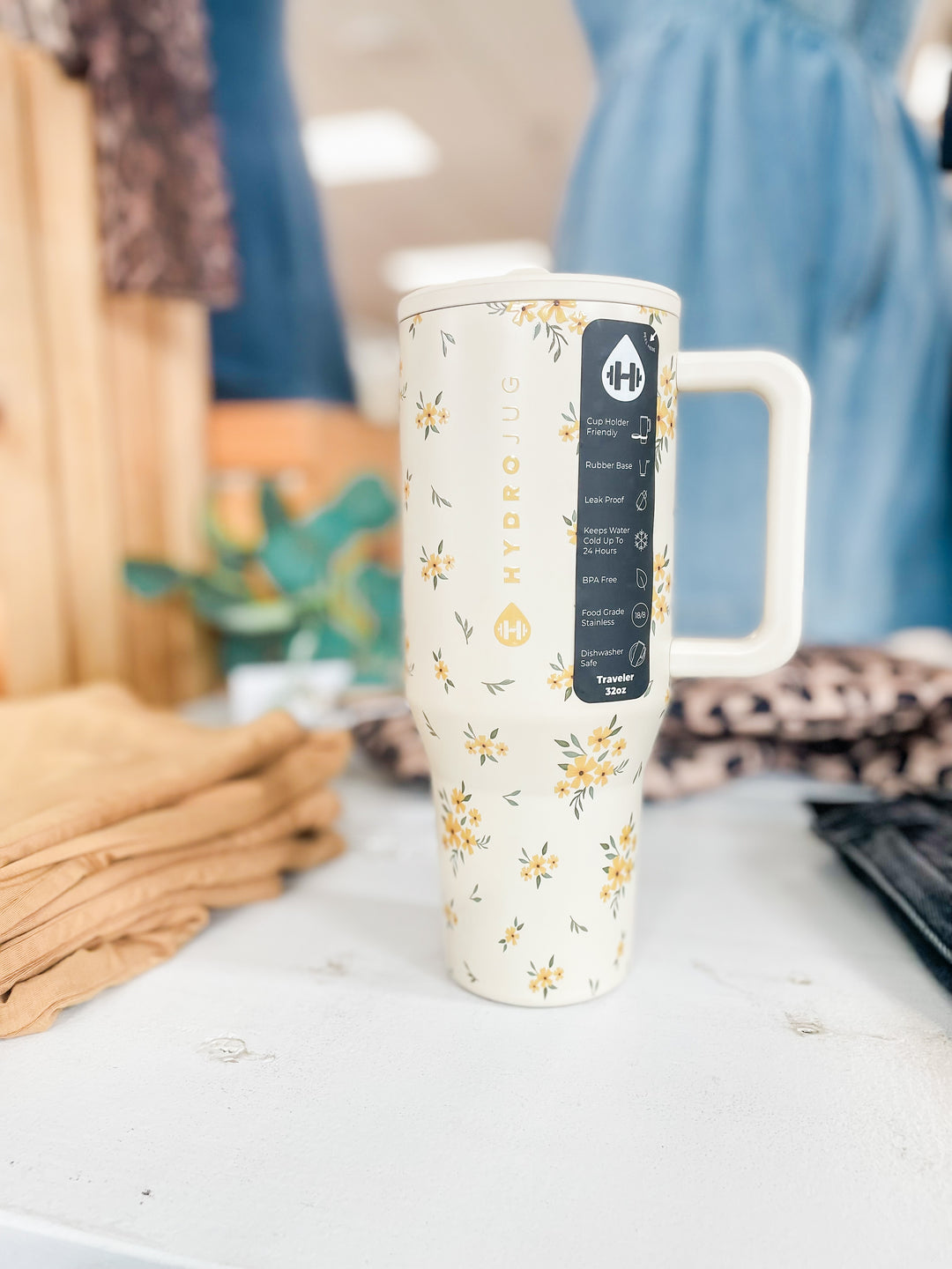 Hydrojug Traveler 32oz Tumbler-Cottage Core