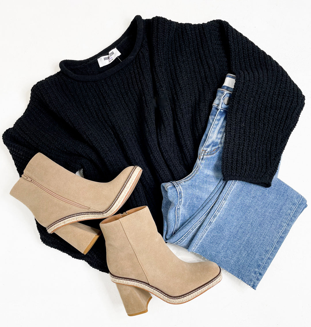 Everyday Rolled Neck Sweater
