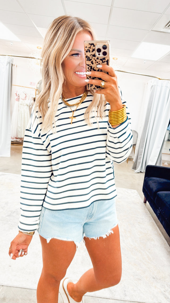 Sailor Stripe Top