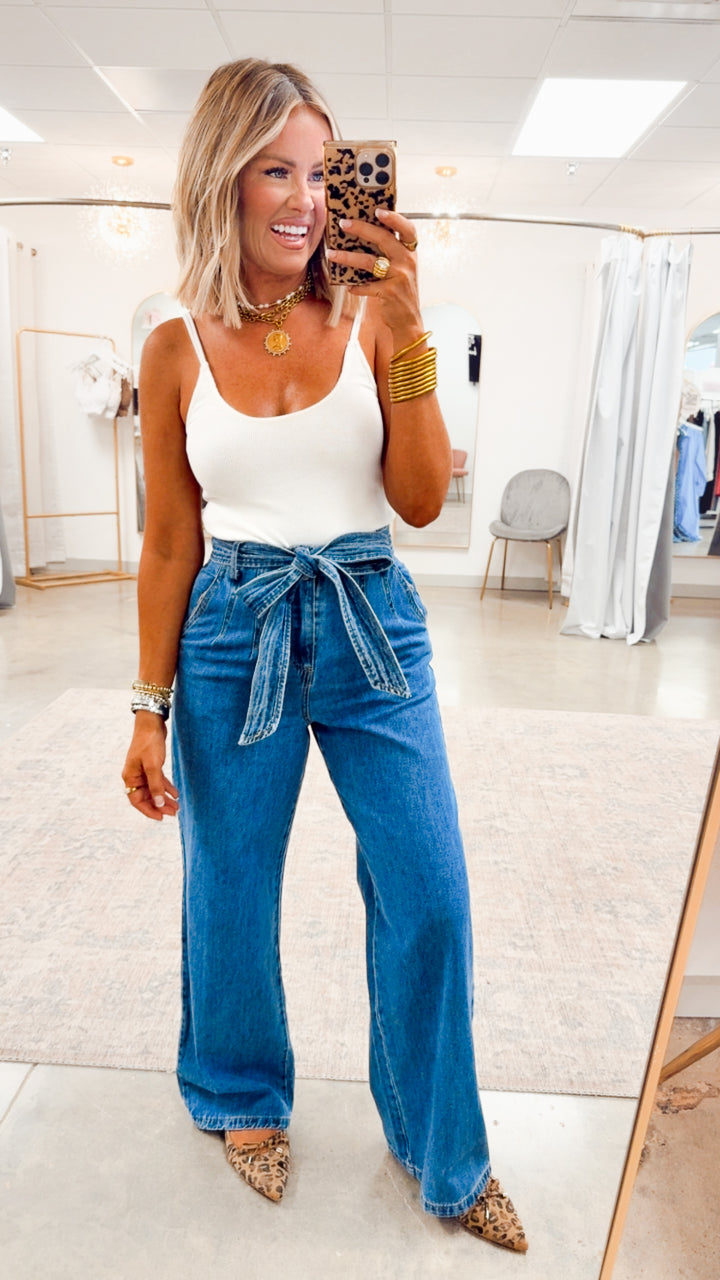 Bella Bow Tie Jeans