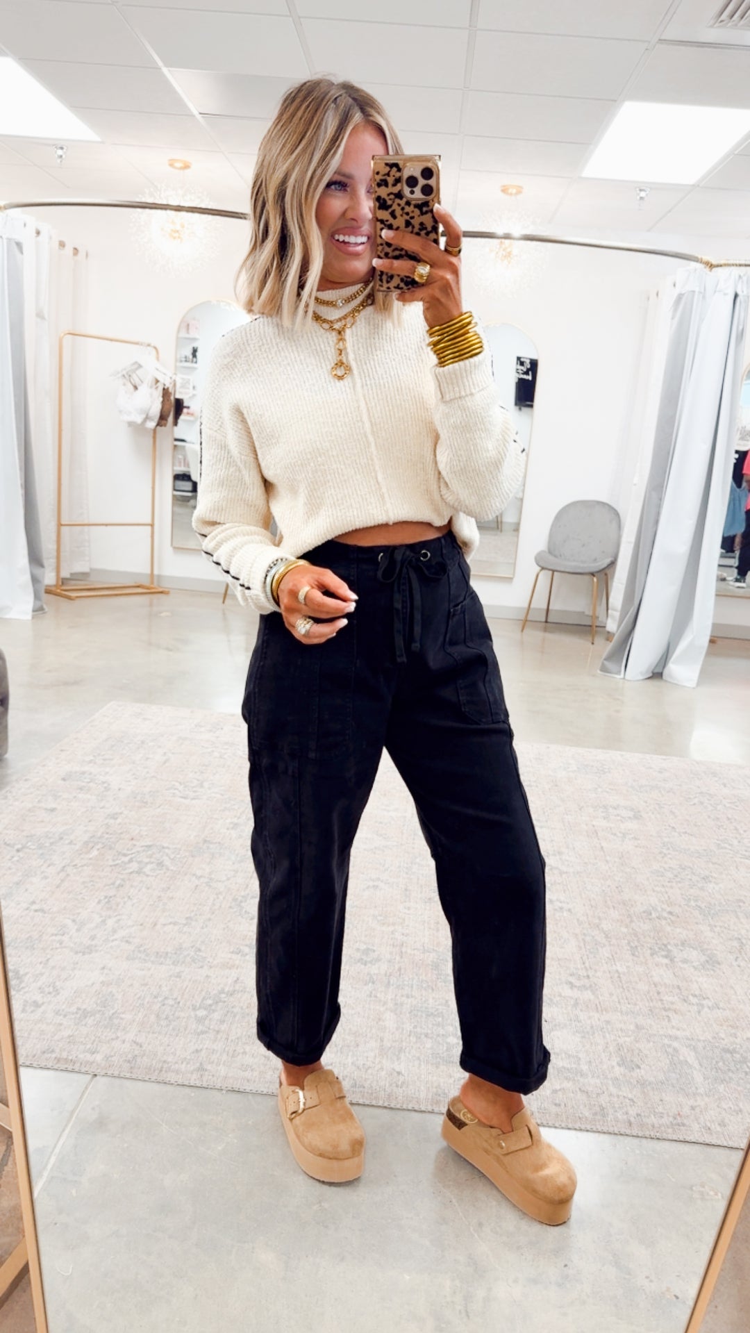 Aspen Mock Neck-Oatmeal