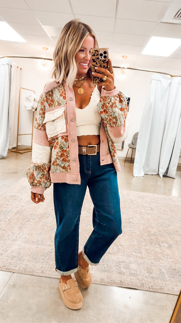 Patchwork Quilted Jacket