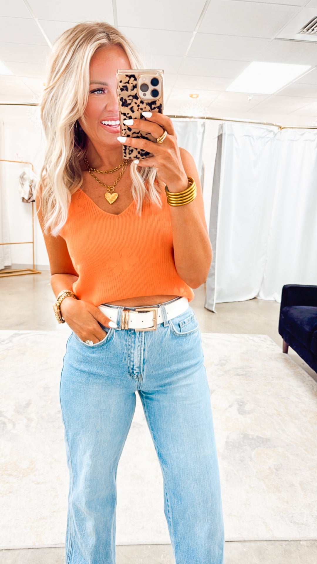 Daisy Floral Sweater Top