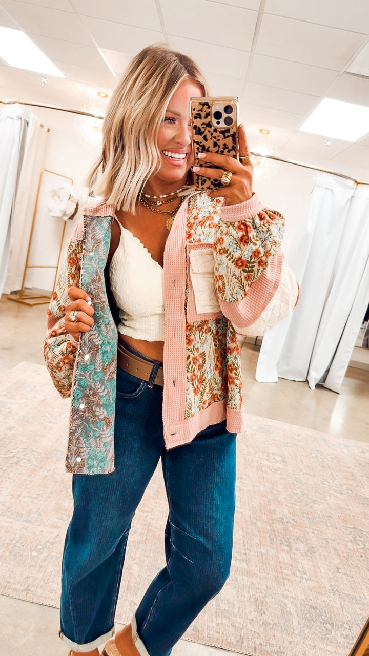 Patchwork Quilted Jacket