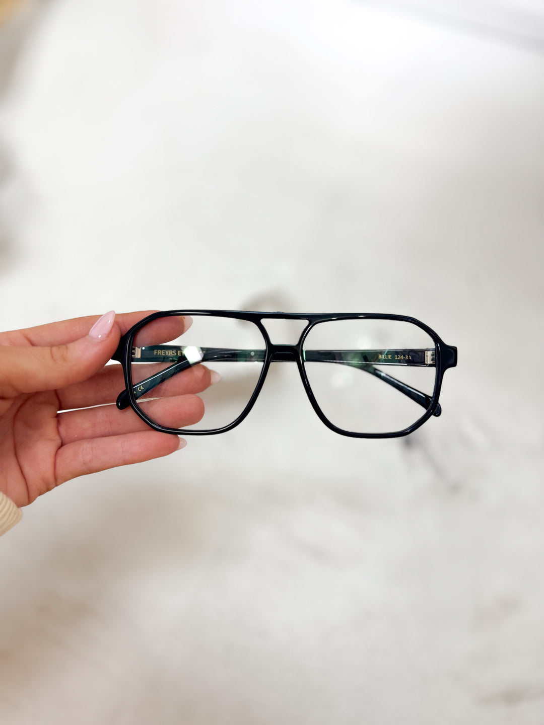 Billie Blue Light Readers- Black +1.5