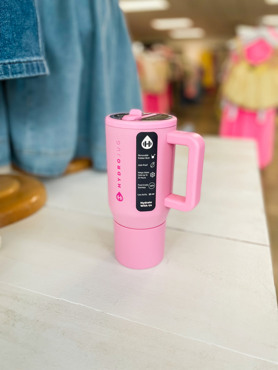 Hydrojug Traveler 20oz Tumbler-Blush