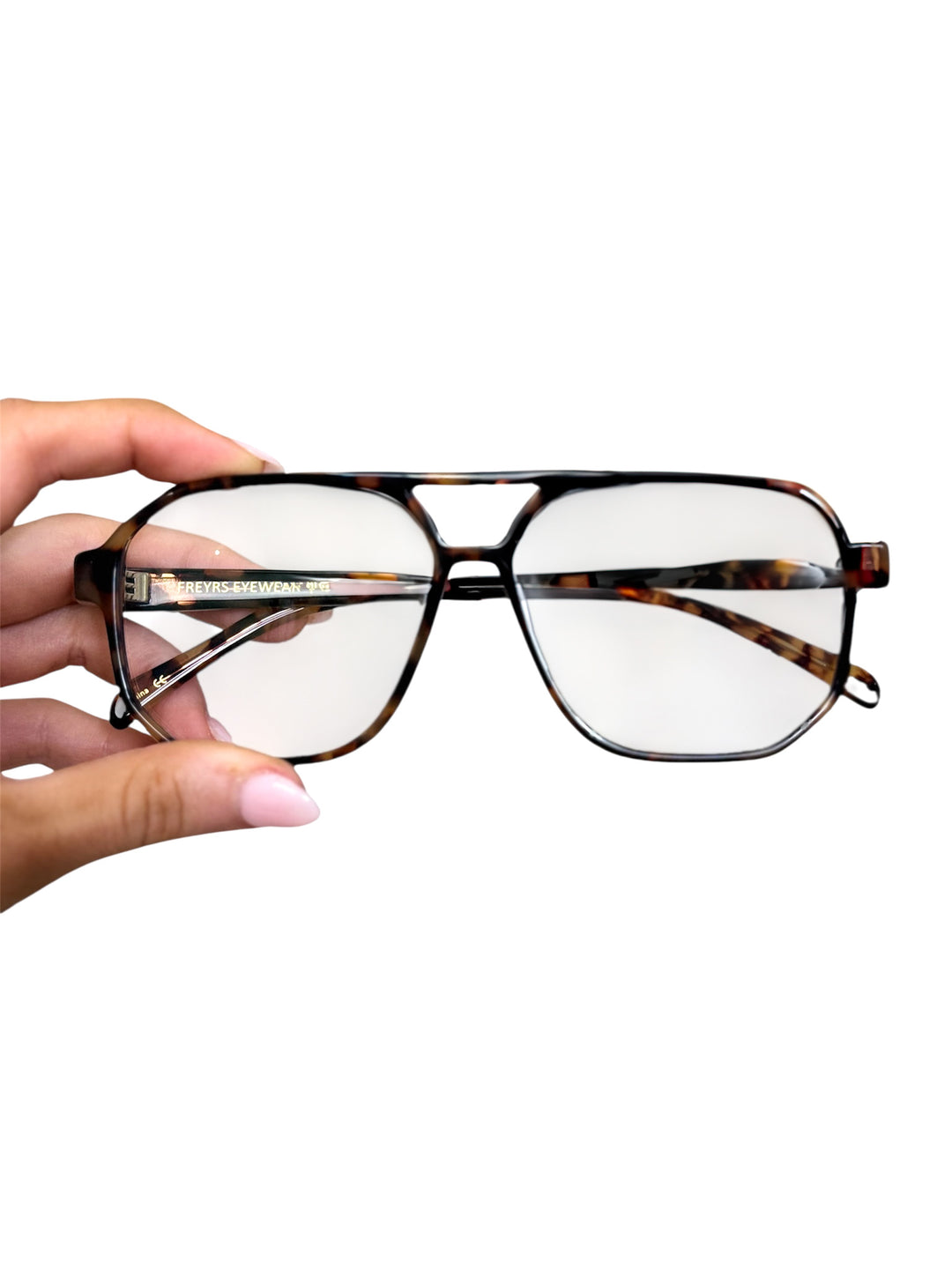 Billie Blue Light Readers- Amber Tortoise +2