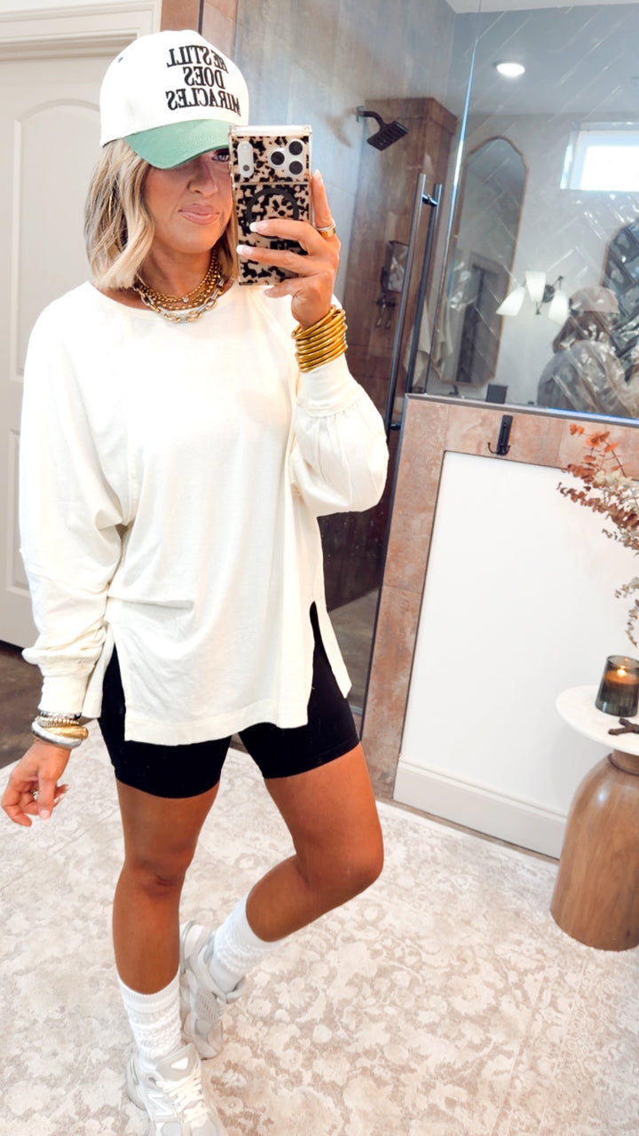 Everyday Layer Top-Cream