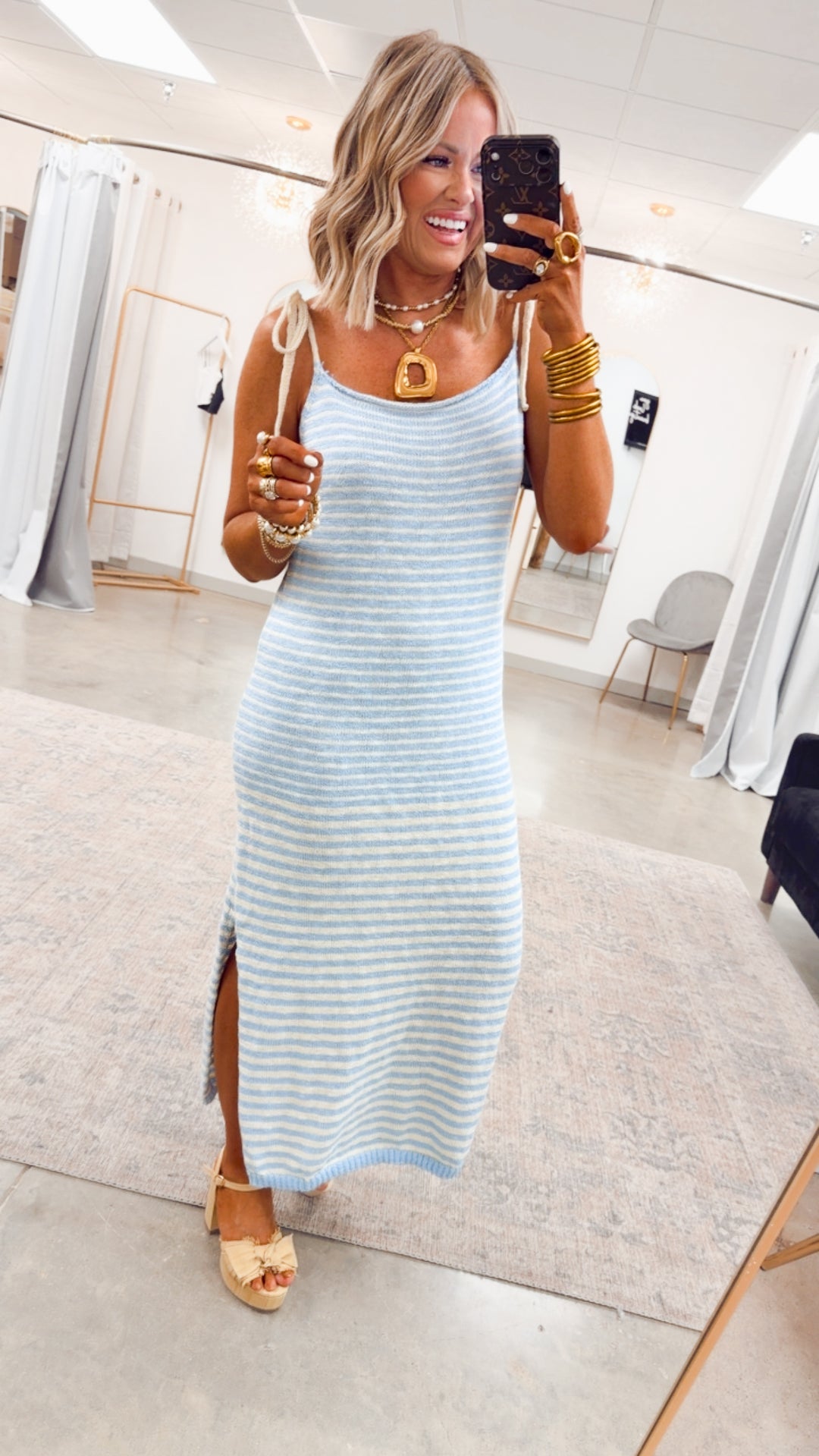 Sutton Midi Sweater Dress-Cream/Blue – Sparkle Tallahassee Sutton Midi Sweater Dress-Cream/Blue – Sparkle Tallahassee