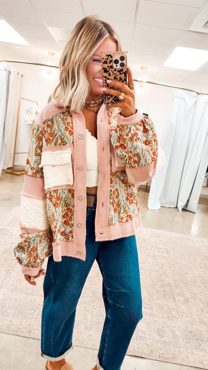 Patchwork Quilted Jacket