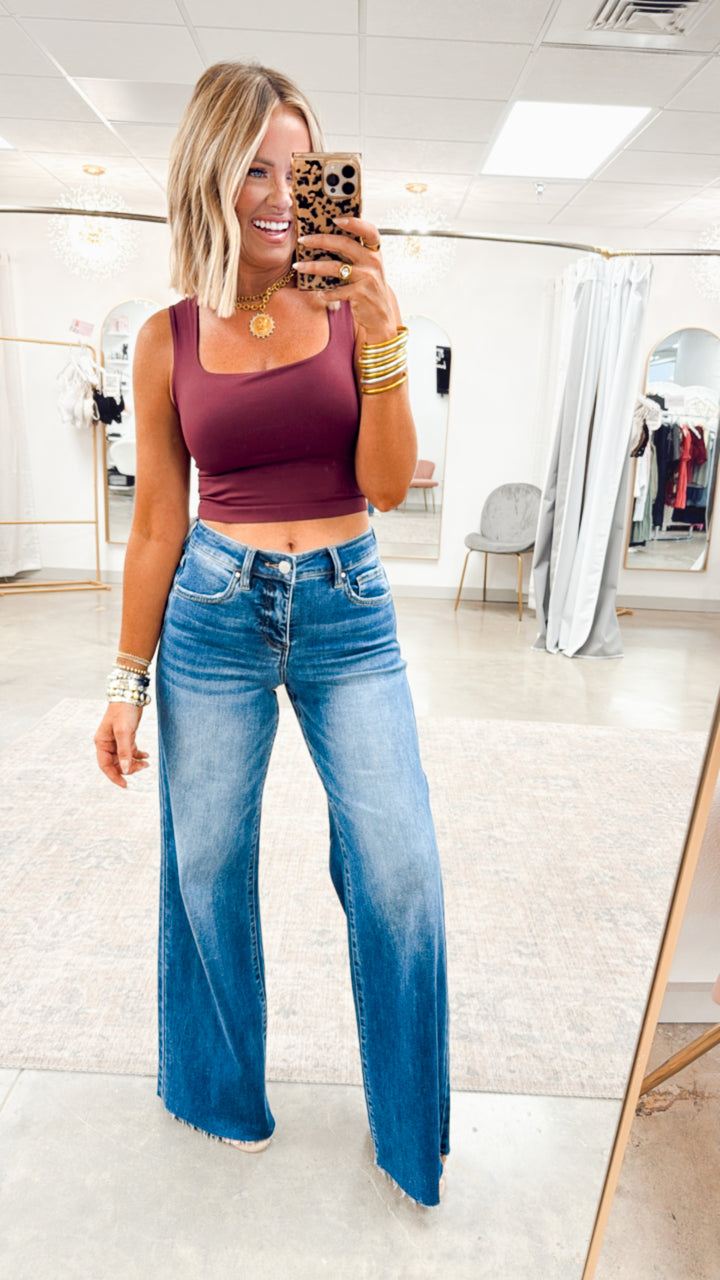 Portia Palazzo Jeans