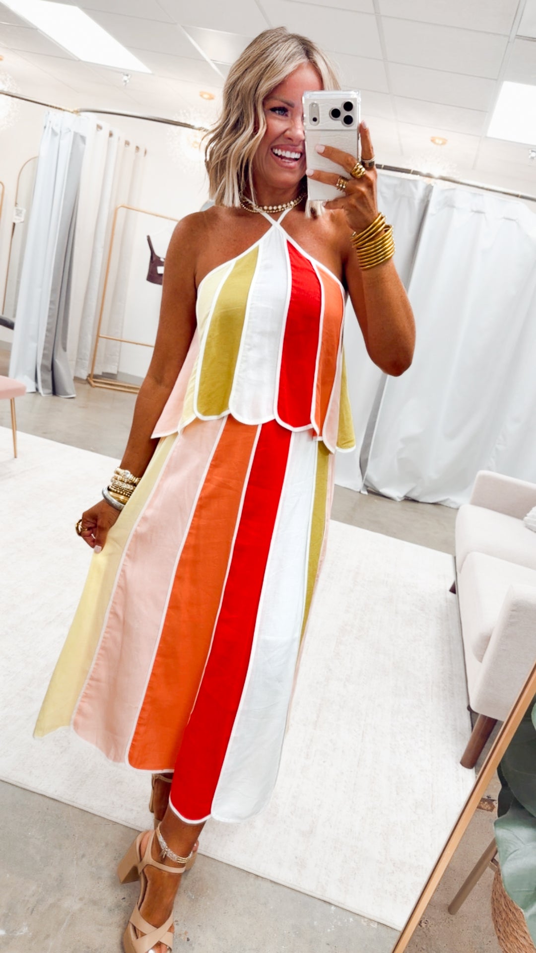 The Solstice Color Block Set
