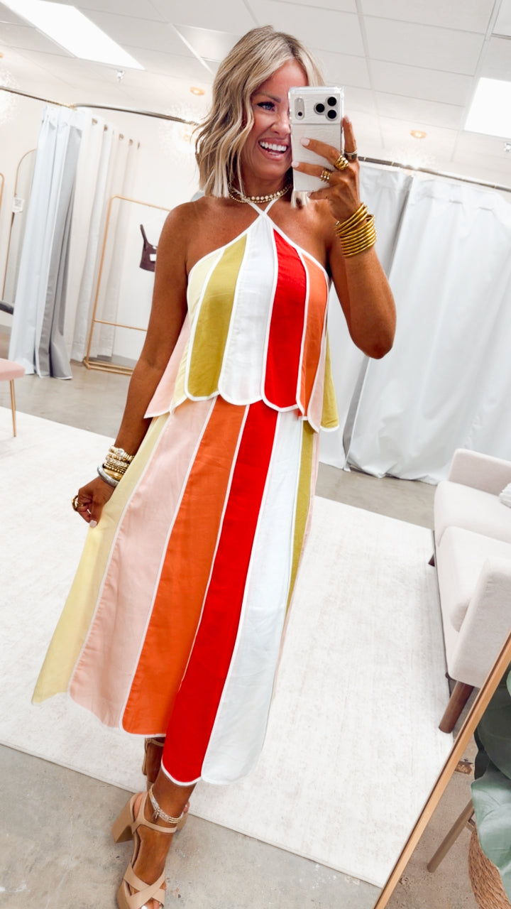 The Solstice Color Block Set
