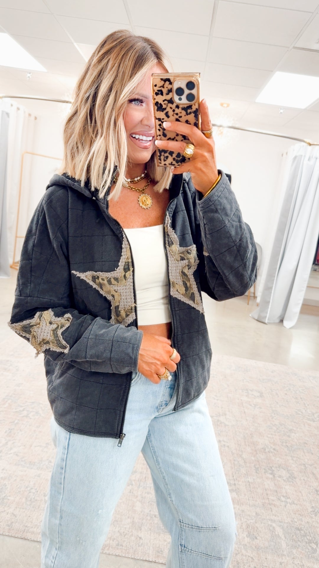 Stardust Relaxed Fit Jacket