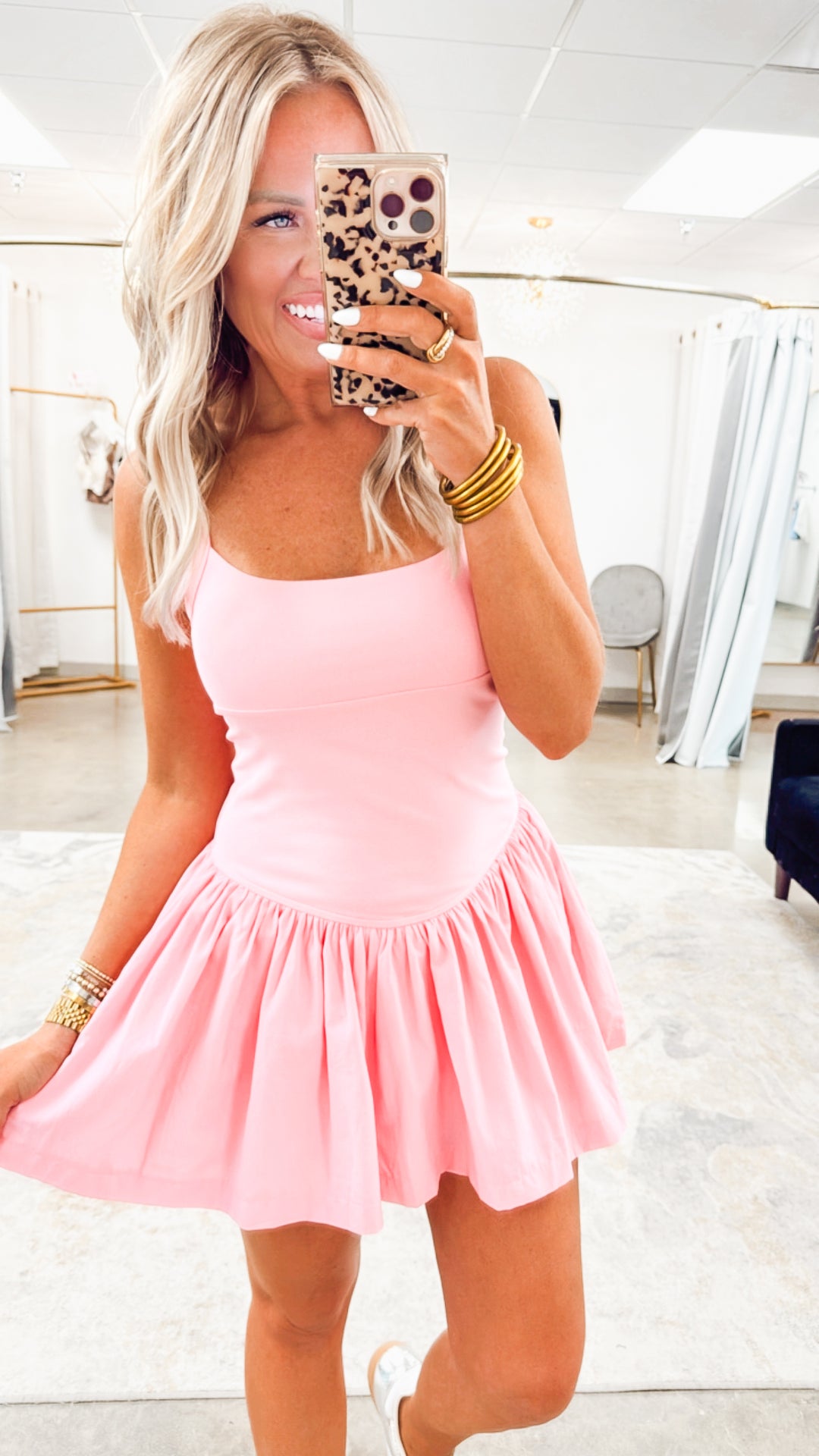 Portia Skort Dress-Pink