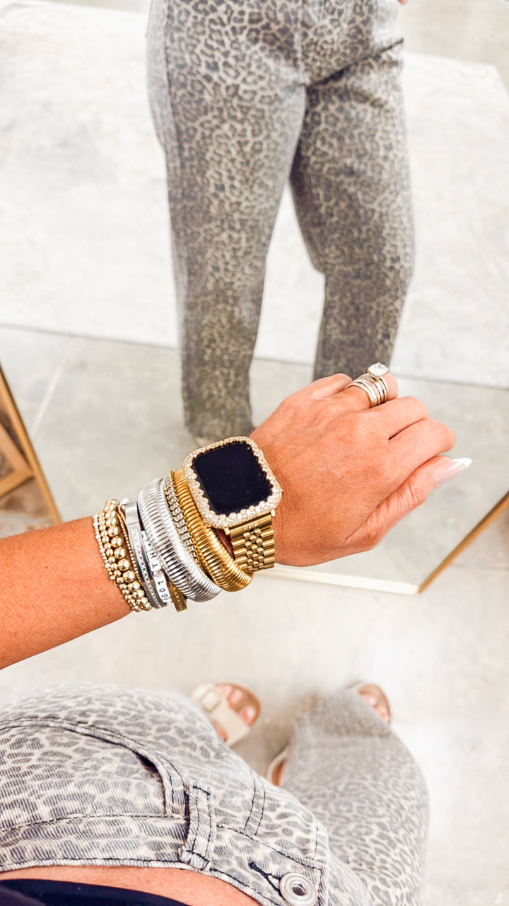 Thin Emma Bracelet - Silver