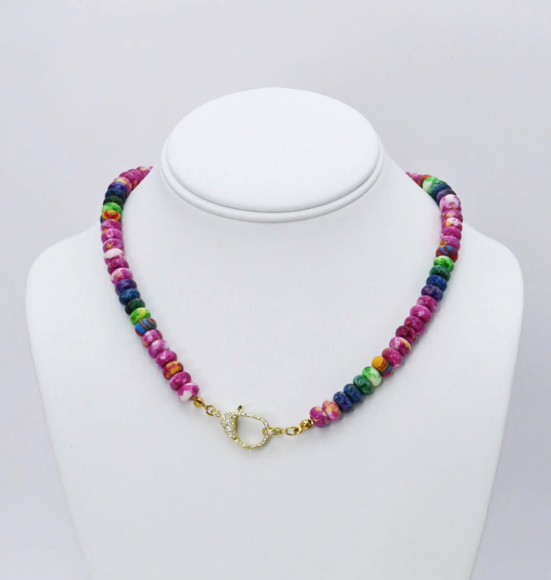 Cool Girl Gemstone Necklace