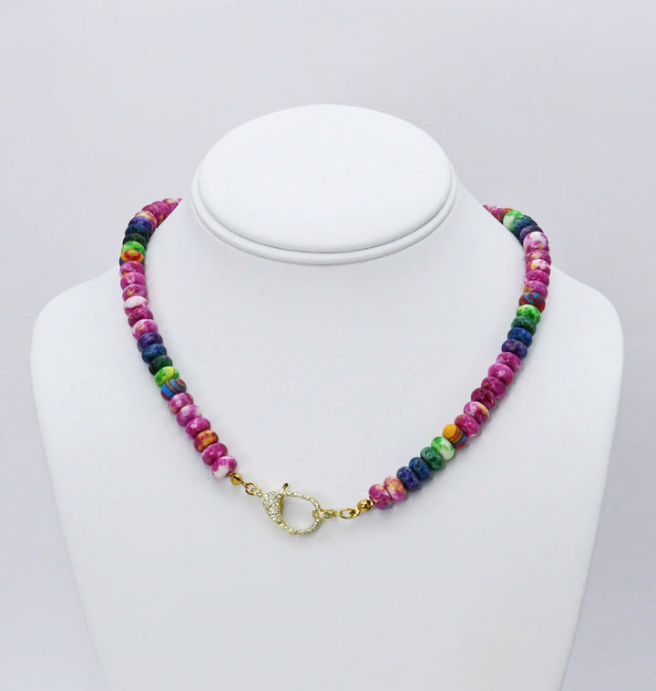 Cool Girl Gemstone Necklace