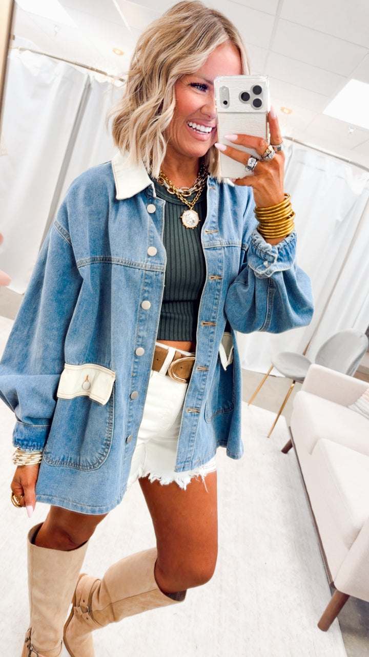 The Saddle Ridge Denim Jacket