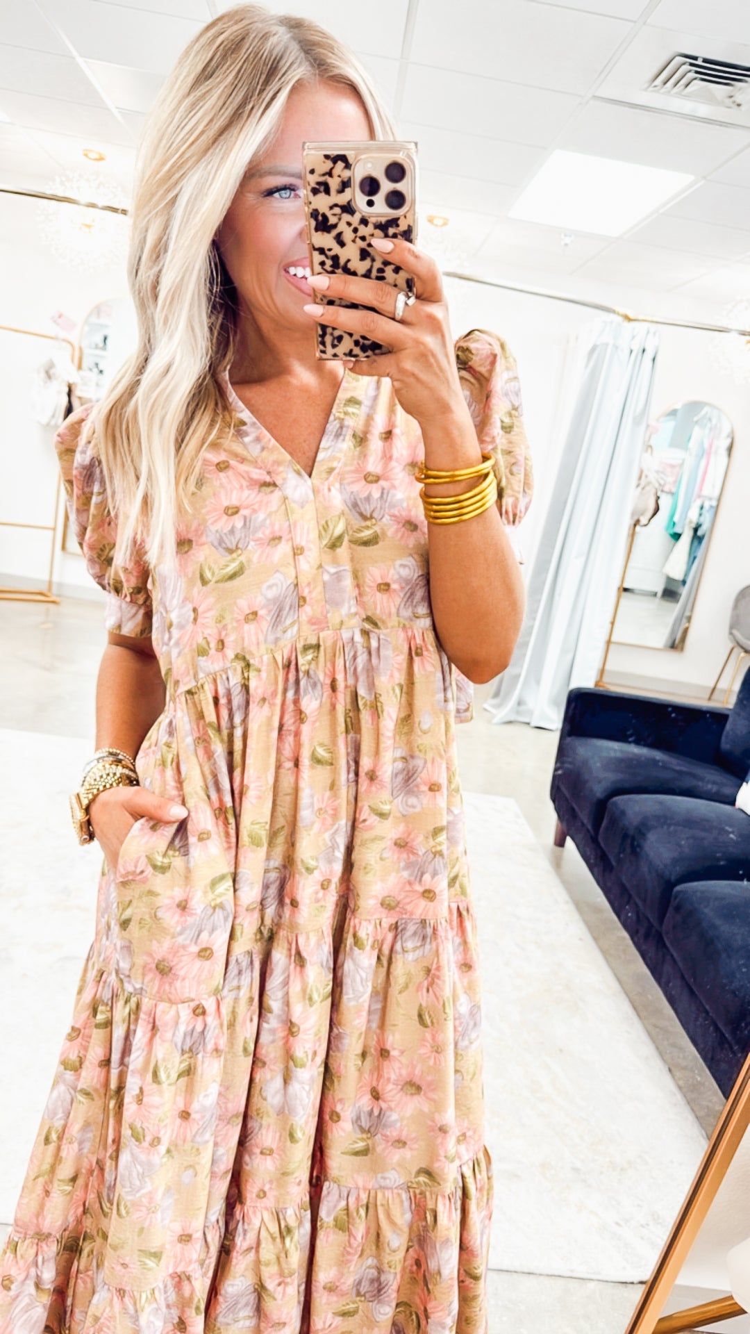 Lena Vintage Bloom Midi