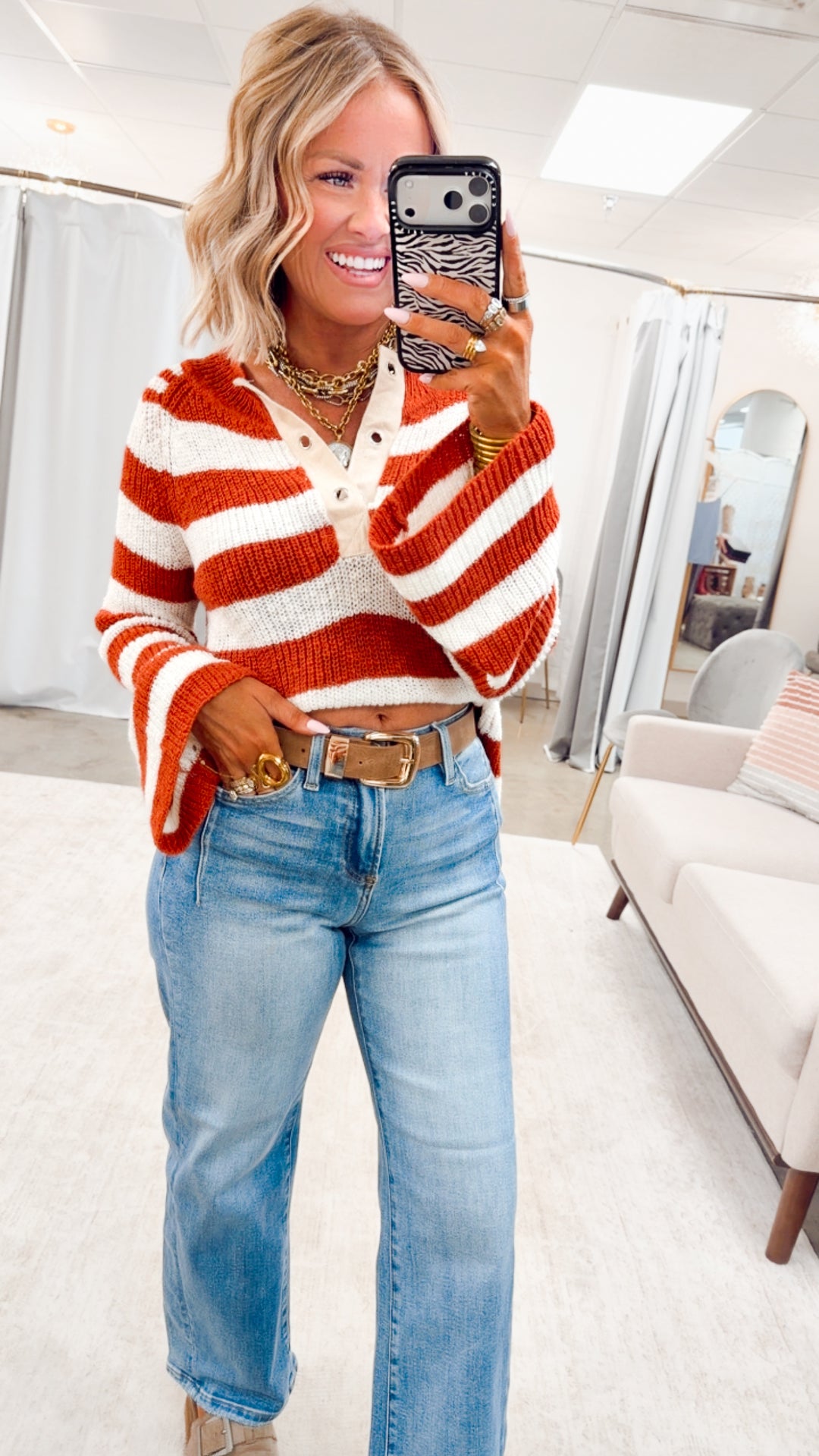 The Rowan Striped Top