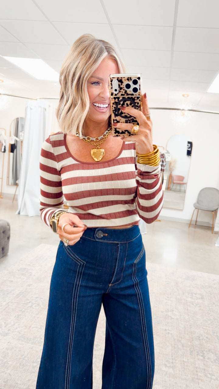 Casual Stripe Top