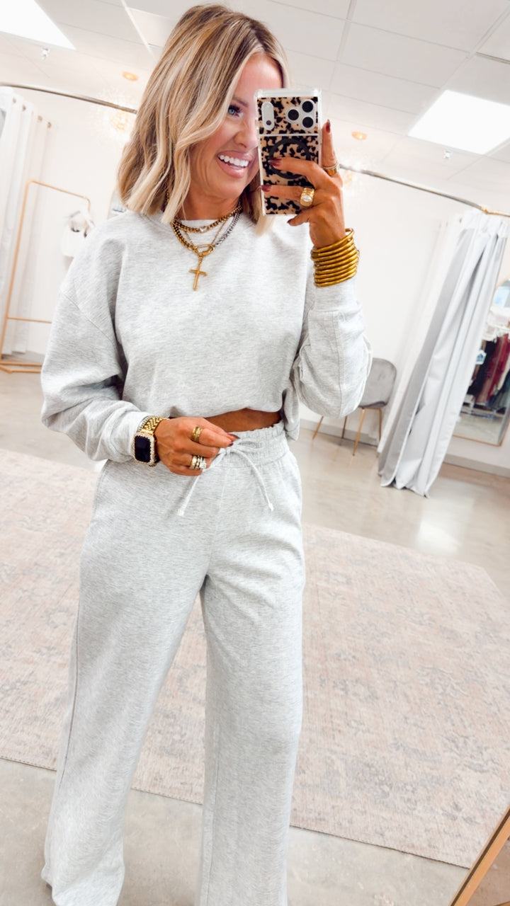 Urban Ease Set-Heather Grey