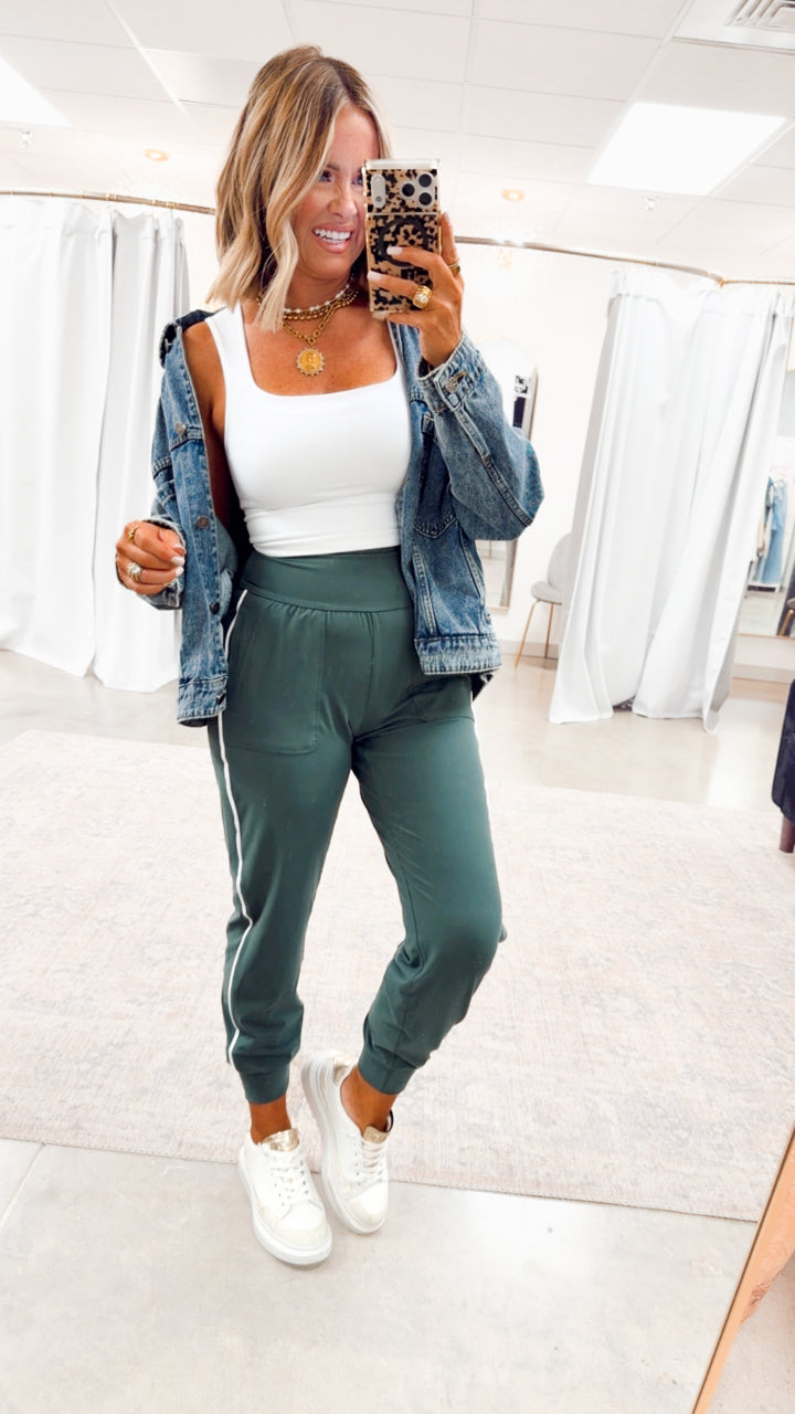 The Butter Flex Joggers-Dk Forest