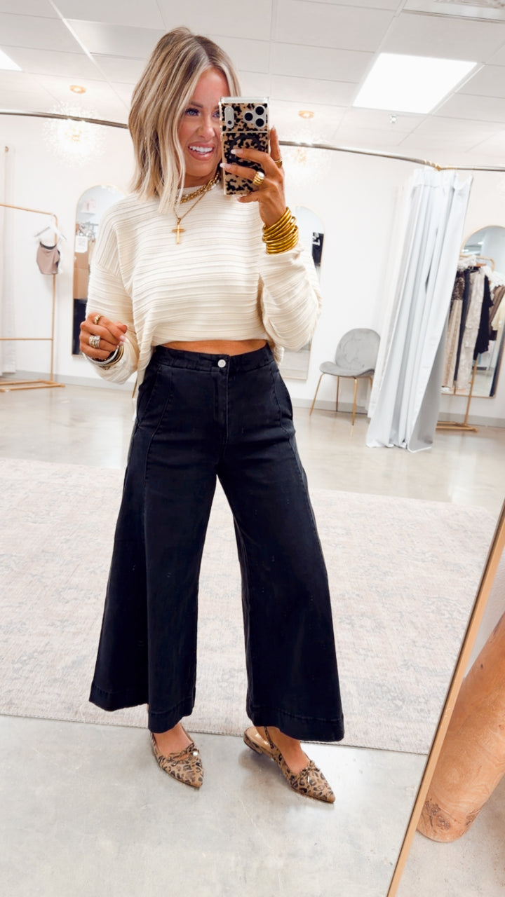 Cozy Ridge Sweater-Cream