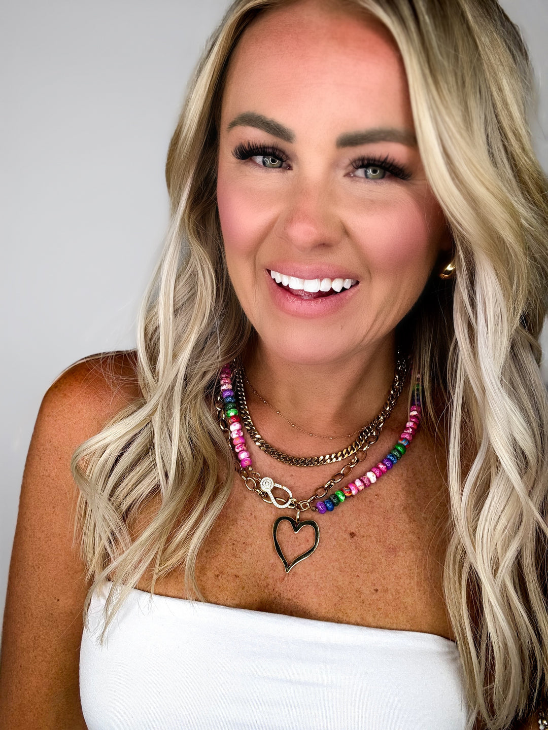 Cool Girl Gemstone Necklace