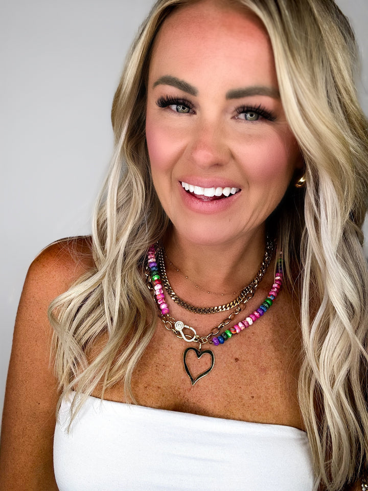 Cool Girl Gemstone Necklace