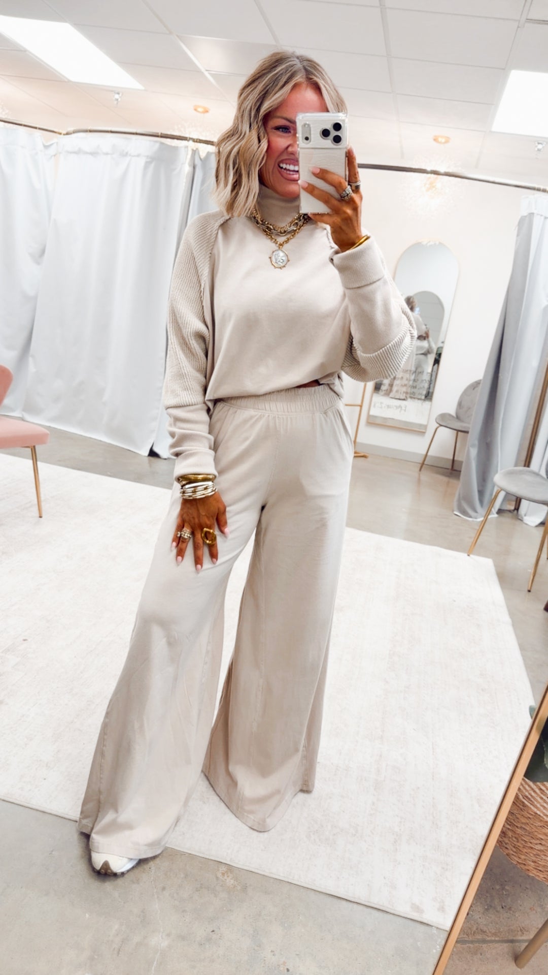 The Luxe Comfort Set-Beige Taupe
