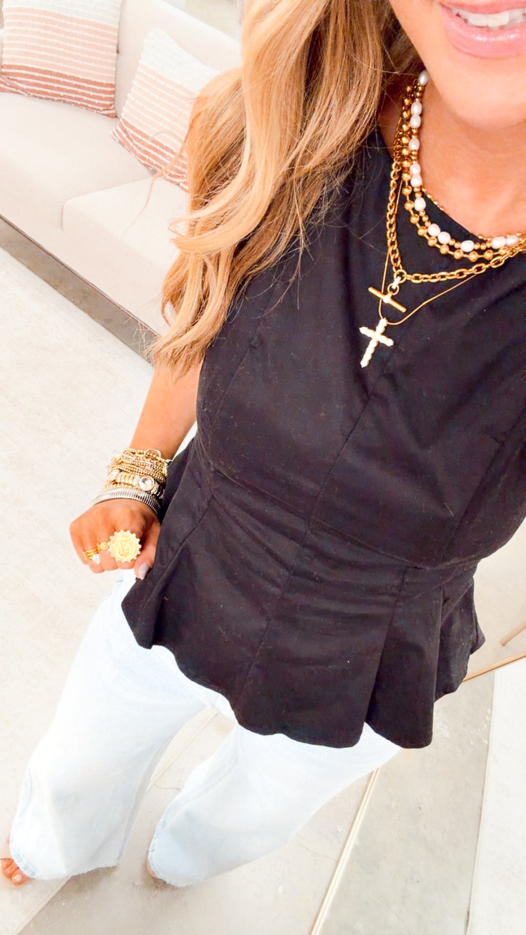 Sweet Serenity Top-Black