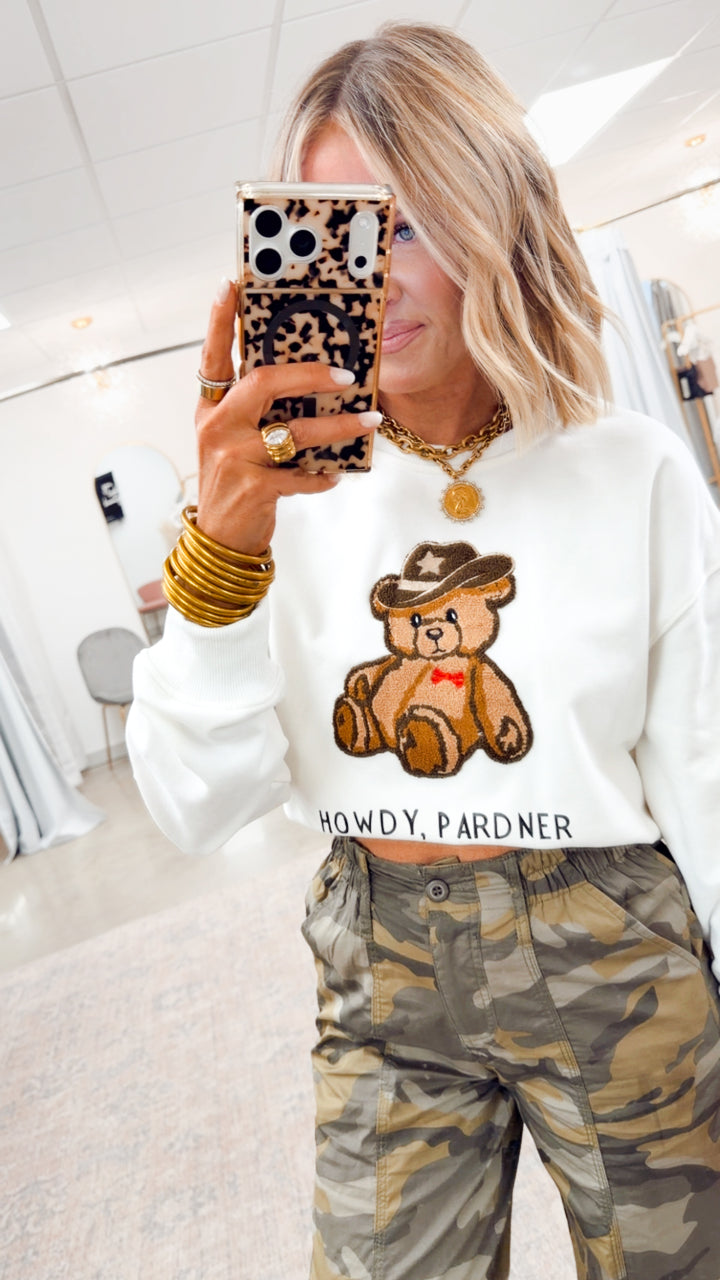 Teddy Western Sweatshirt