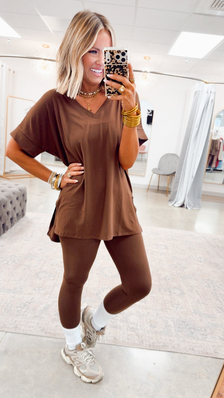 Brown Plush Cloud Lounge Set