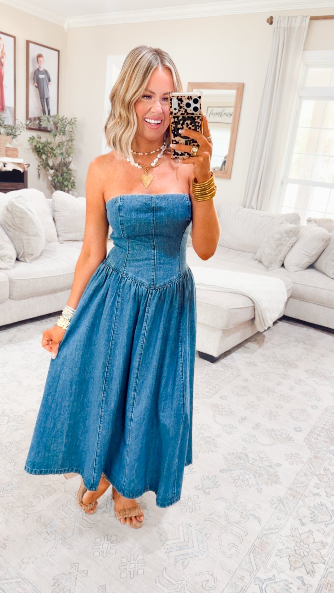 The Saddleback Denim Dress Sparkle Tallahassee The Saddleback Denim Dress Sparkle Tallahassee