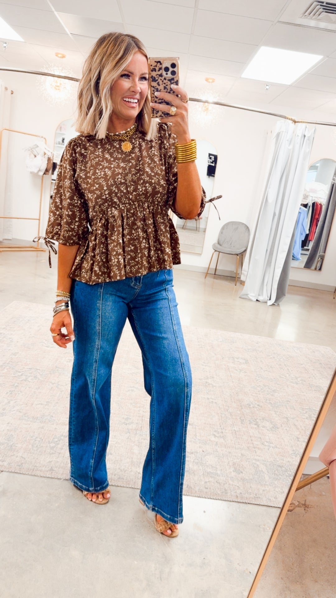 Sweet Impression Peplum Top