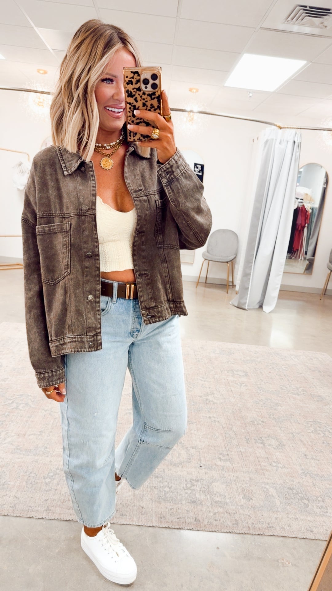 Oak Ridge Denim Jacket-Black Coffee