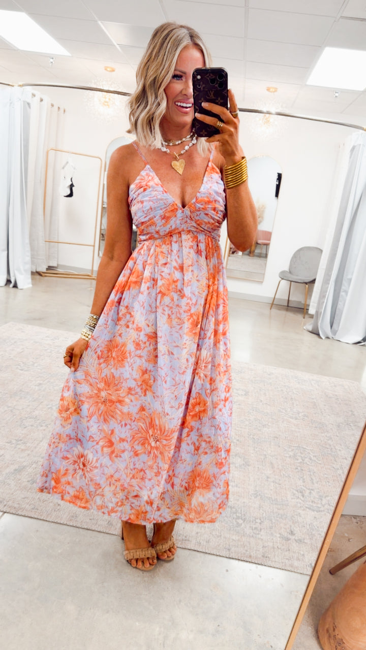 Hannah Crossback Midi Dress