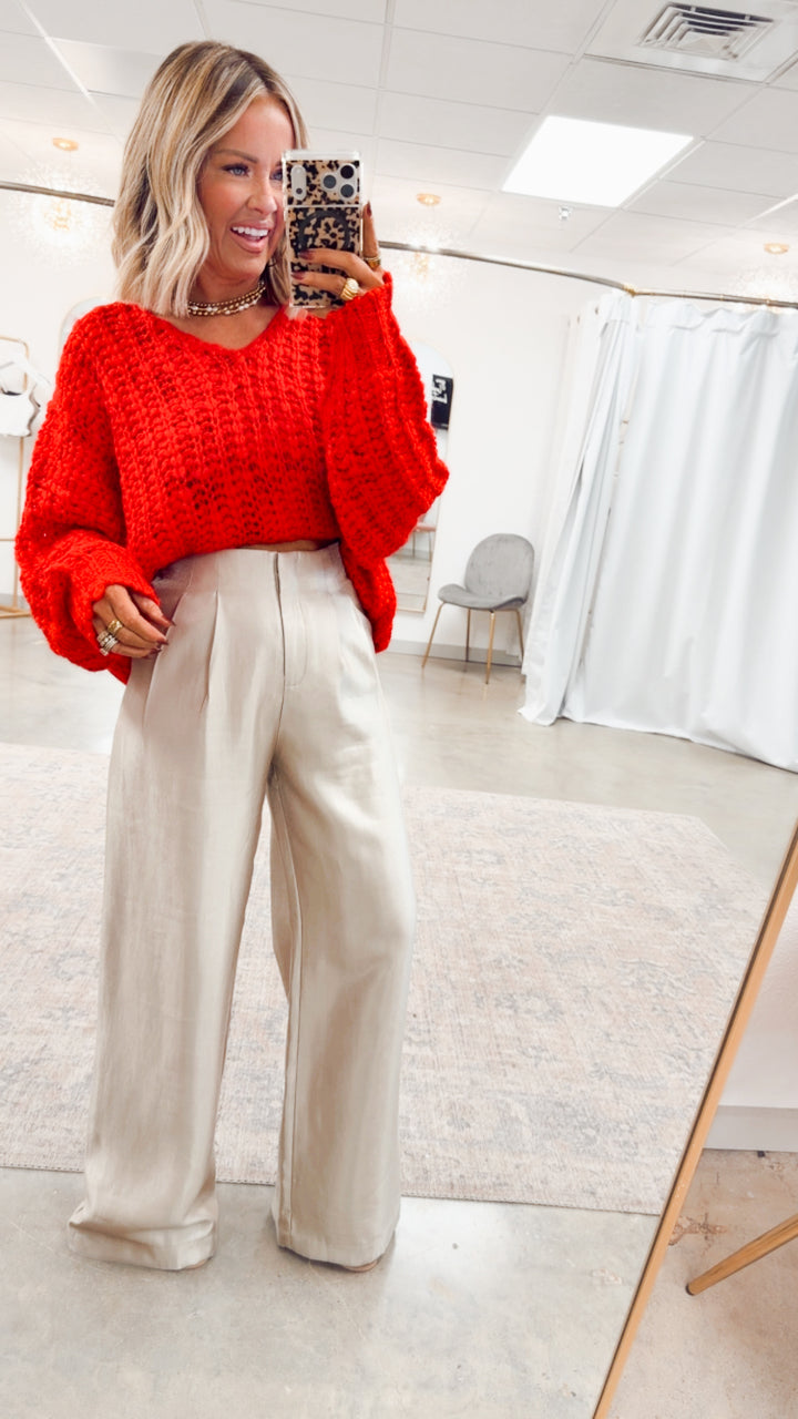 The Prescott Pants-Champagne