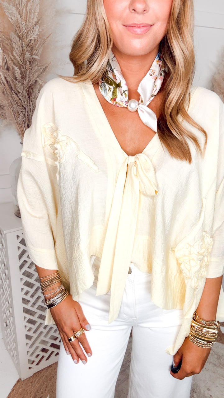 The Lemon Cove Cardigan Top