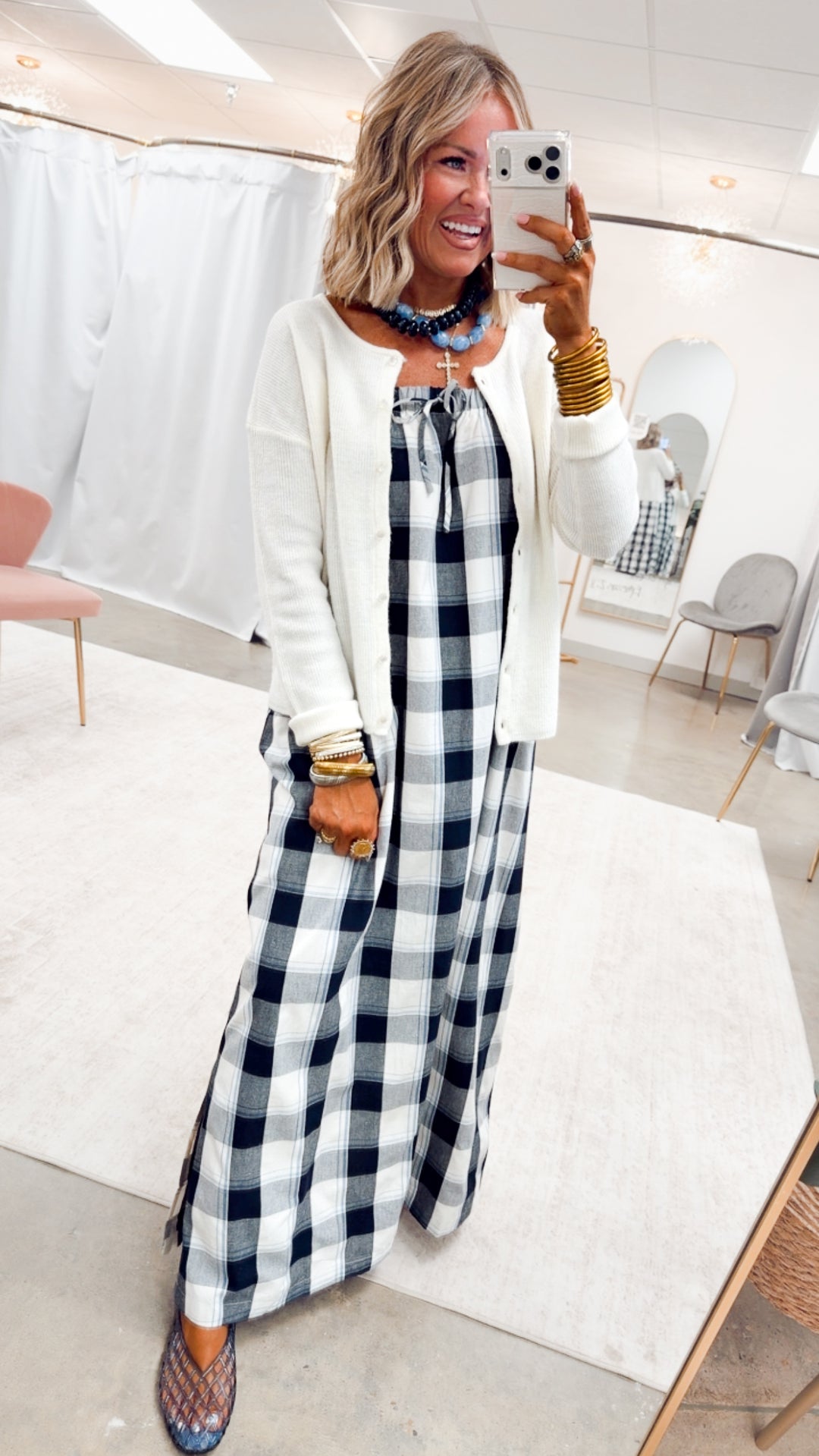 The Chic Prep Cardigan-Ivory