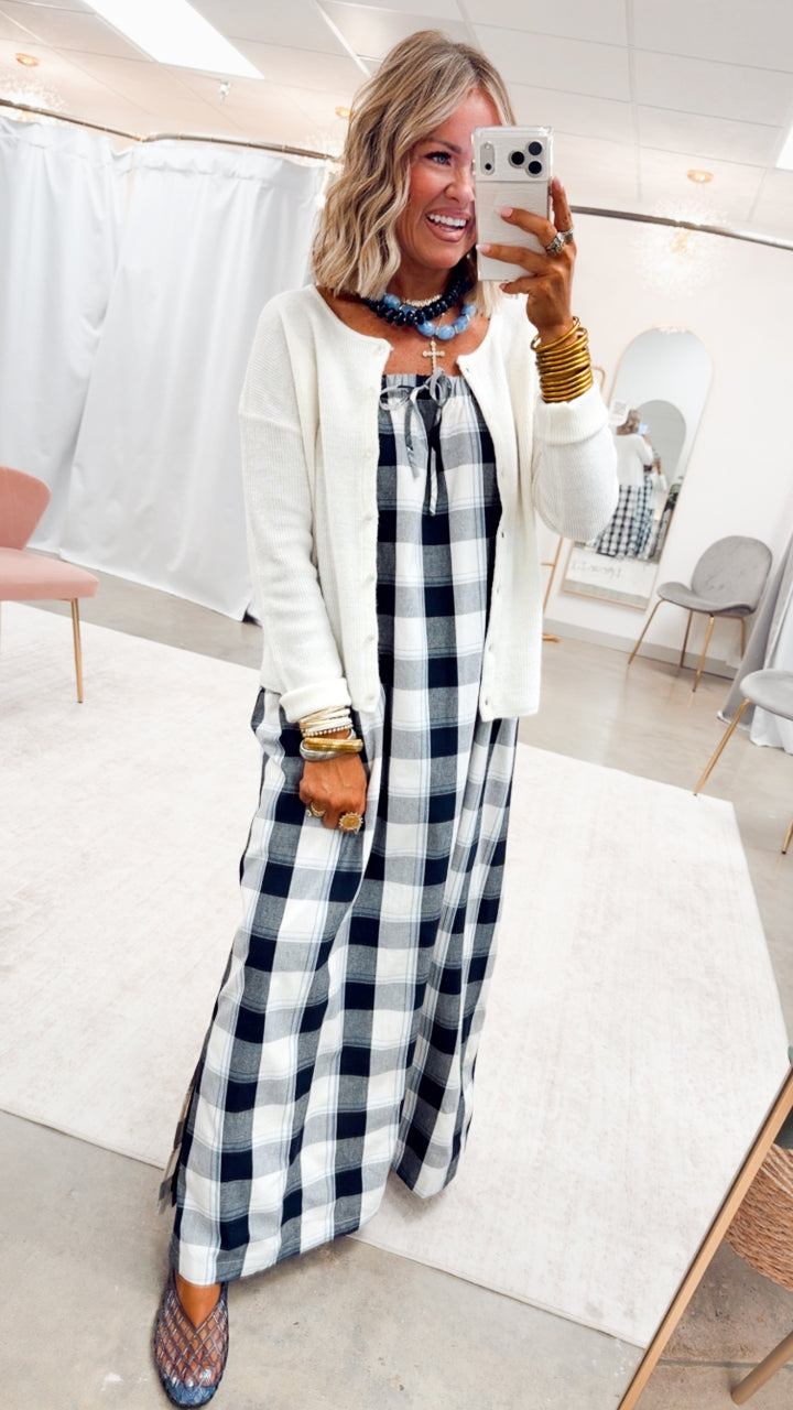 The Chic Prep Cardigan-Ivory