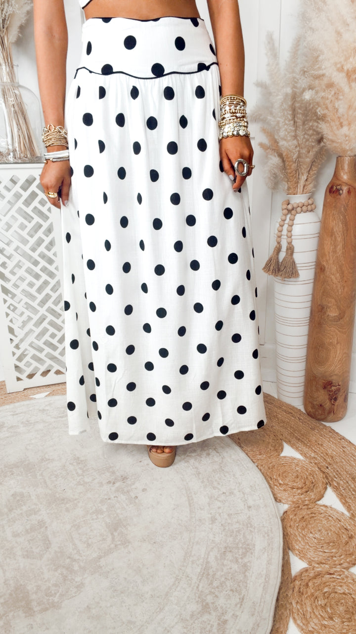 Jovie Polka Dot Two Piece Set