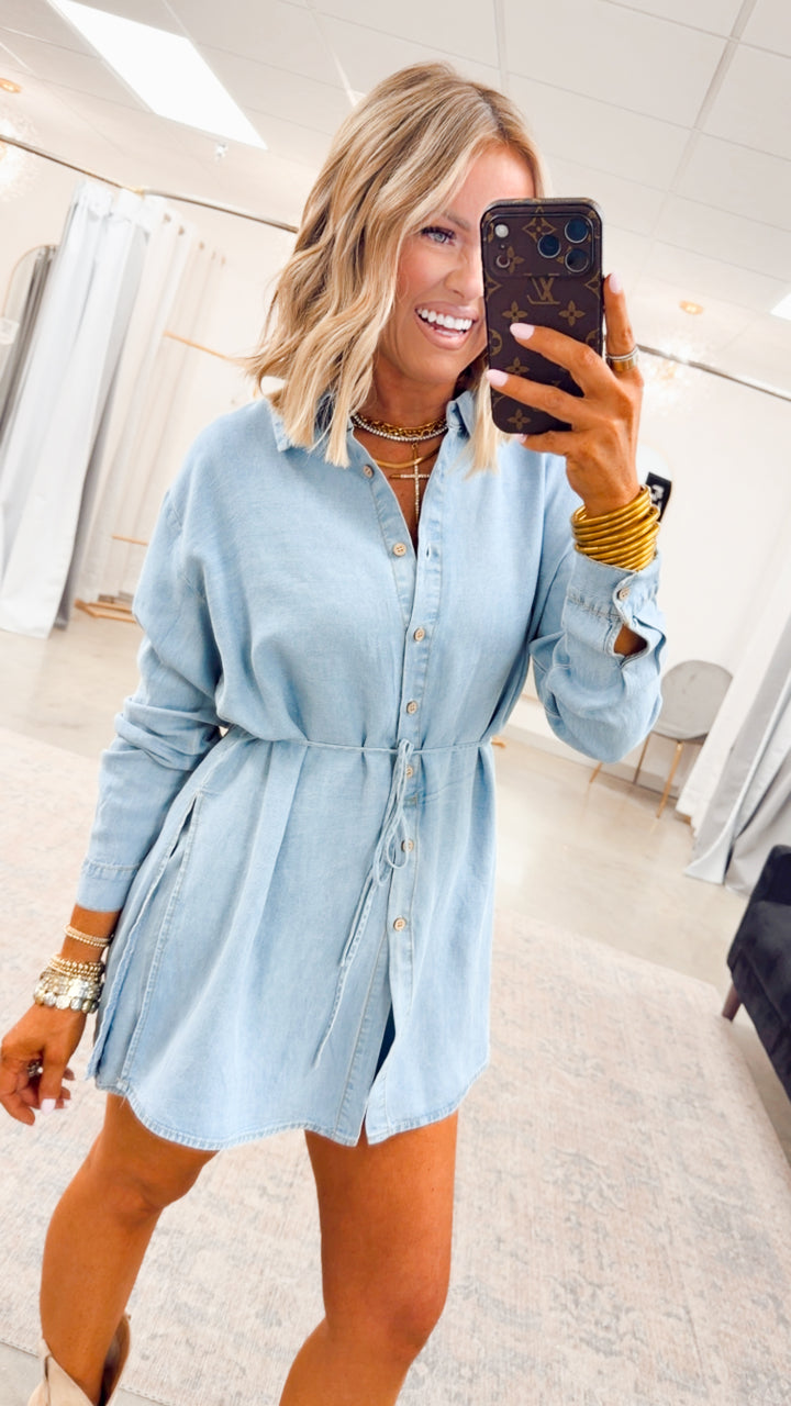 The Chambray Shore Romper