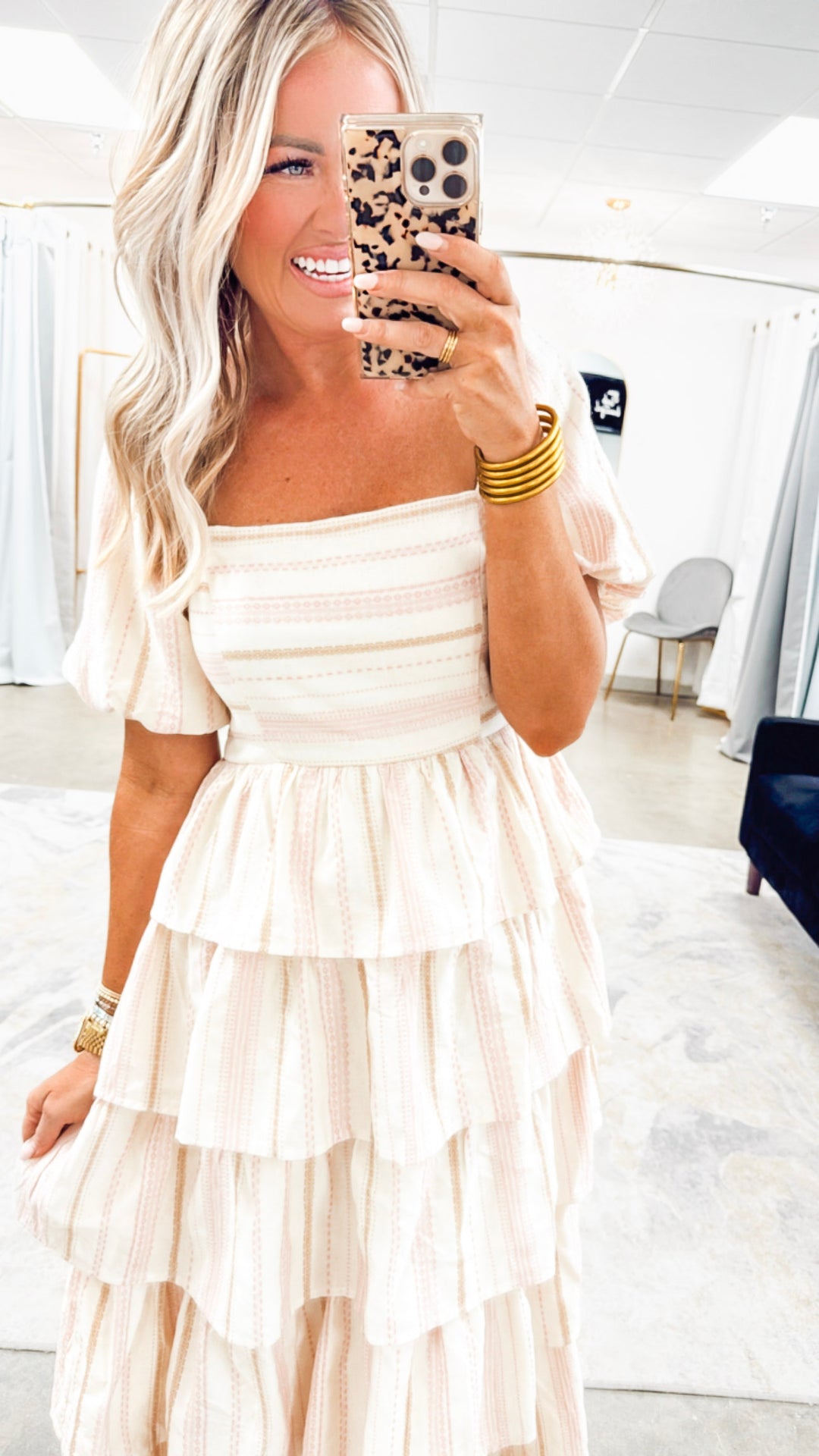 Layla Tiered Midi Dress