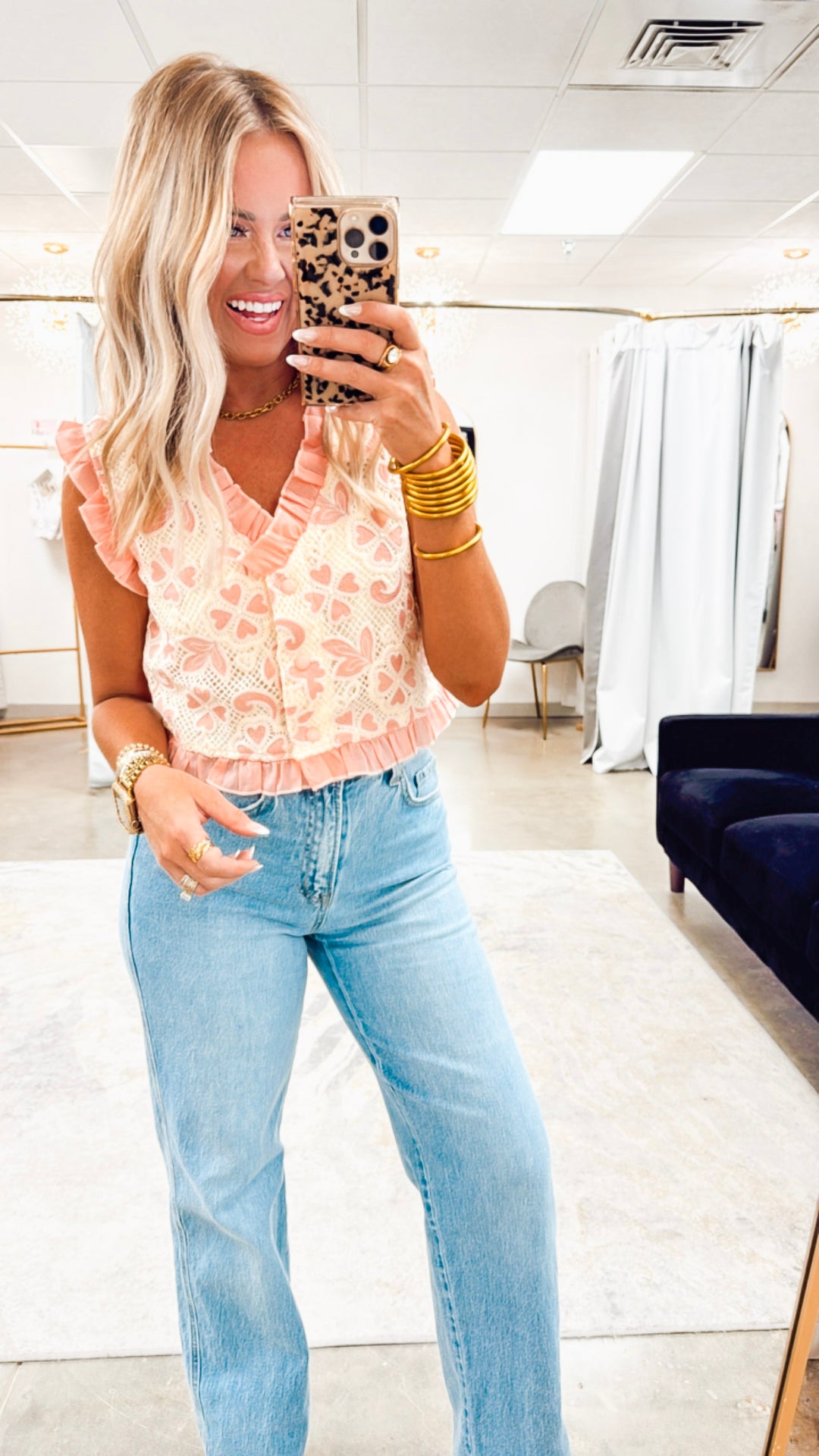 Bria Lace Vest