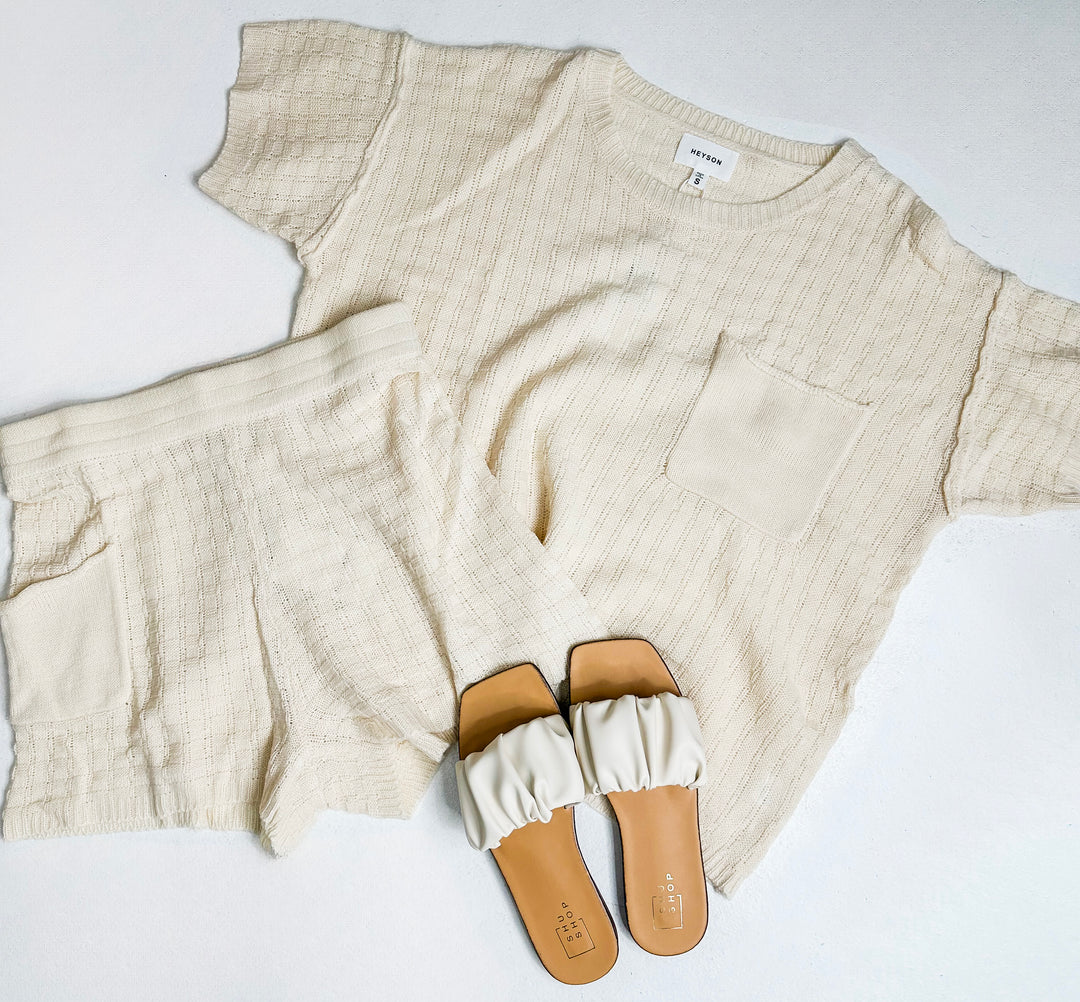 Cheyenne Sweater & Shorts Set